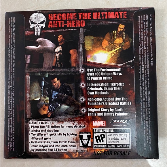Sony PlayStation 2 The Punisher Demo Disc Never Played - Picture 2 of 2